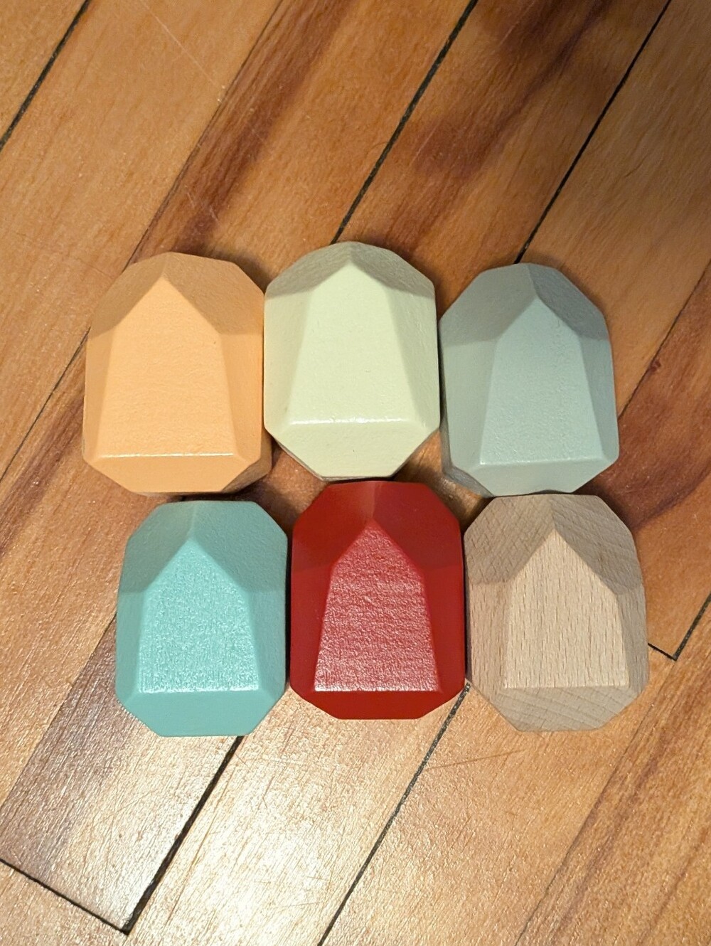 Wooden Gem Balance Rocks - Picture 2 of 4